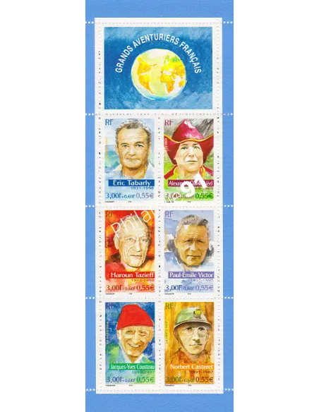 BC 3348, Bande Carnet, collection timbres France