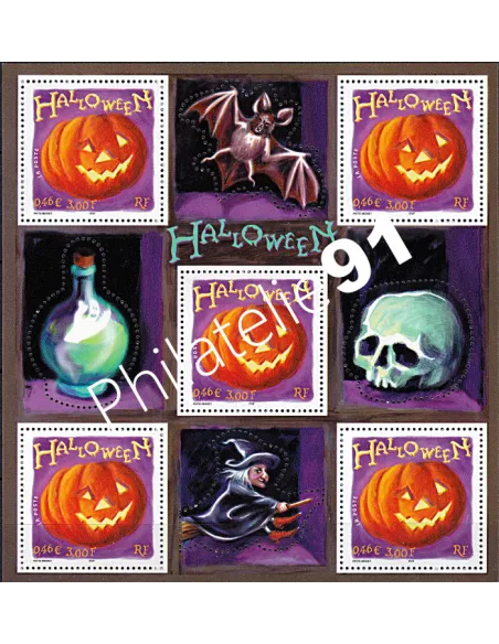 BF 40, Halloween, collection timbres de France