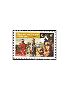 Timbre d'Andorre Français n° 632 - Thématique: Noël