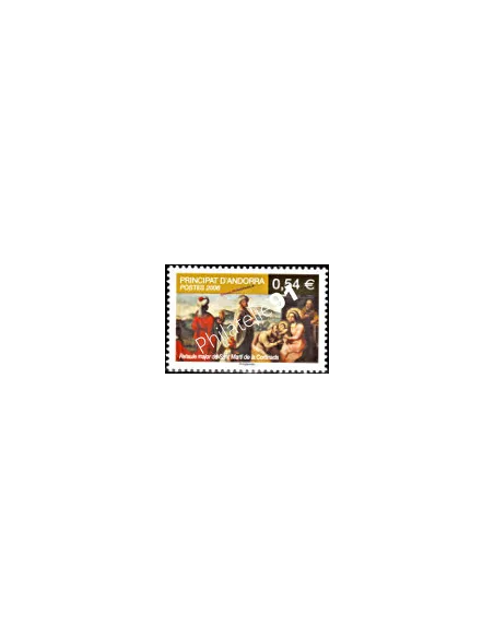 Timbre d'Andorre Français n° 632 - Thématique: Noël