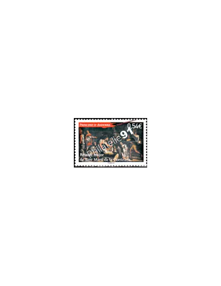 Timbre d'Andorre Français n° 648 - Thématique: Noël
