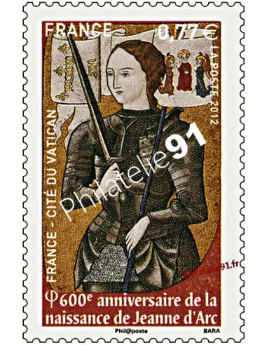 n° 4654 - Jeanne d'Arc