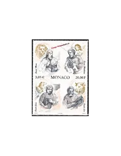 Timbre neufs de Monaco n° 2250 - Thématique : religion