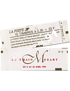 Carnet de timbre de France n° 2614-C11 - Type MARIANNE de BRIAT - 2,30 F rouge