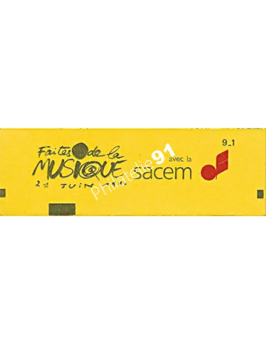 Carnet de timbre de France n° 2614-C 9 - Type MARIANNE de BRIAT - 2,30 F rouge