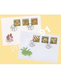 Liechtenstein,n° 1093 à 1095, n° 1193 à 1195, Collection lettre Europe