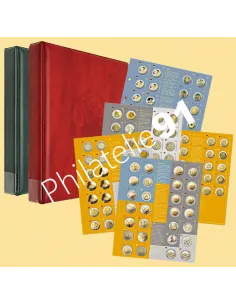 Yvert , Album CARAVELLE pour 2€, 2004 à 2024, matériel numismatique