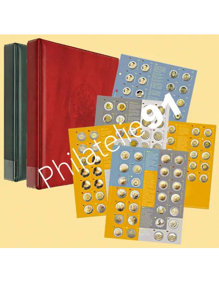 Yvert , Album CARAVELLE pour 2€, 2004 à 2024, matériel numismatique