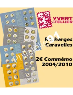 Recharges Caravelle pour 2 € Commémoratifs, matériel numismatique