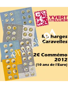 Recharges Caravelle pour 2 € Commémoratifs, matériel numismatique
