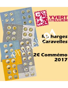 Recharges Caravelle pour 2 € Commémoratifs, matériel numismatique