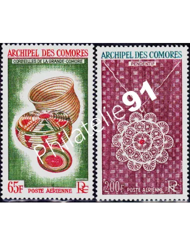 COMORES (Archipel des) - PA n°  8 et 9   ** - Artisanat