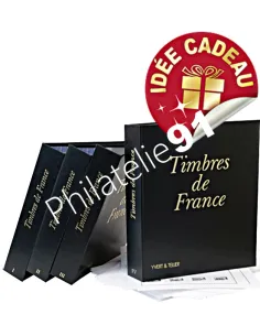 1849 - 2024 - COMPLET DE FRANCE FS + 4 Albums FUTURA FS noirs