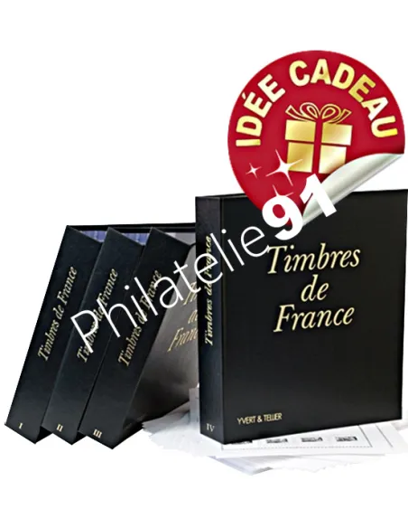 1849 - 2024 - COMPLET DE FRANCE FS + 4 Albums FUTURA FS noirs