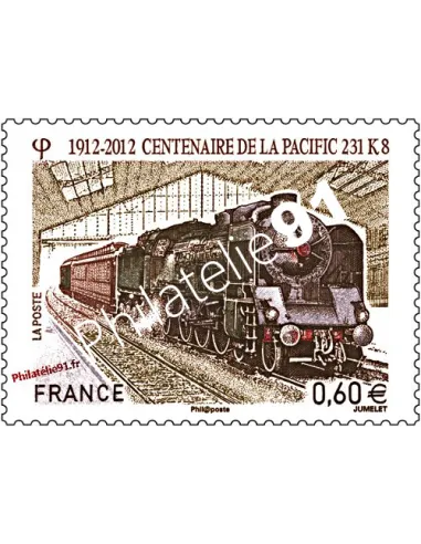 timbre de France n° 4655 - Train, Locomotive à vapeur la Pacific 231K8