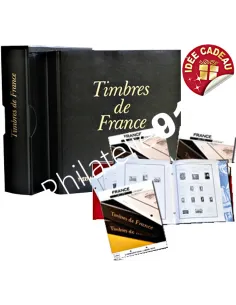 Album FUTURA FRANCE avec ÉTUI + intérieur FS, matériel philatélique