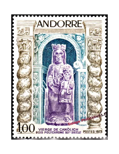 Timbre neuf d'Andorre Français n° 228 - Thématique : Religion