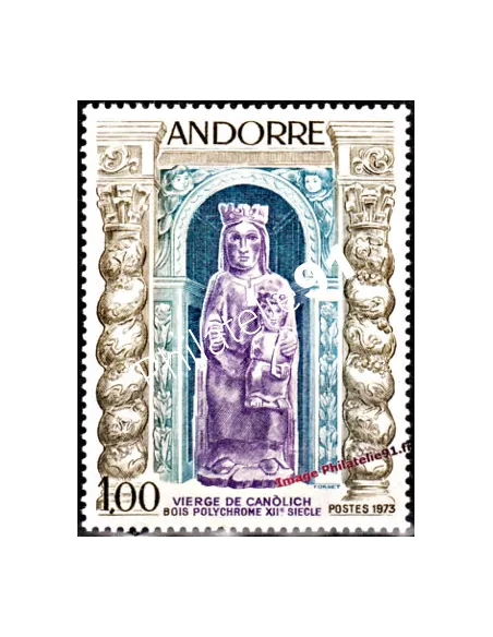 Timbre neuf d'Andorre Français n° 228 - Thématique : Religion