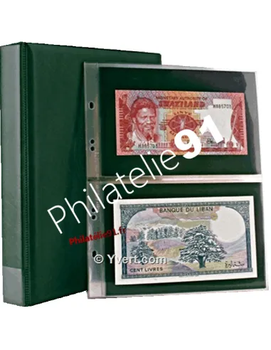 Album CARAVELLE Yvert et Tellier pour billets, matériel numismatique