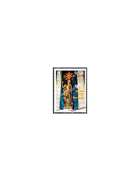 Timbre neuf** de Monaco n° 2380 - Thématique : religion
