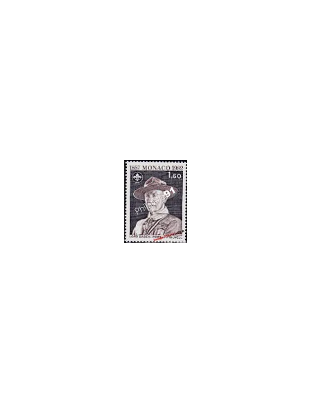 MONACO - n° 1334 - Scout - Lord Baden-Powell