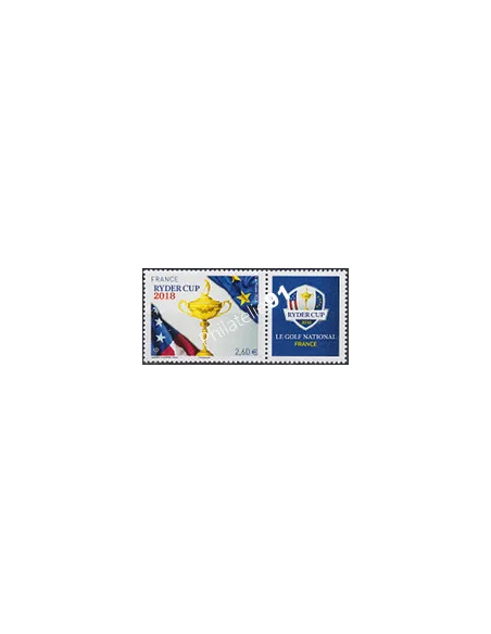 Timbre n° 5245A, Timbre Ryder Cup 2018, timbres France