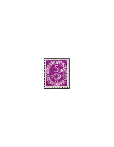 RFA, Timbre n° 11, Cor postal, Collection timbres Allemagne