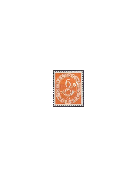RFA, Timbre n° 12, Cor postal, Collection timbres Allemagne