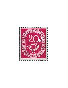 RFA, Timbre n° 16, Cor postal, Collection timbres Allemagne