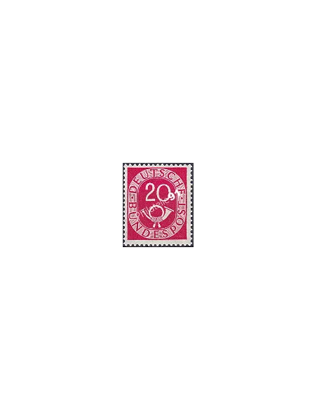 RFA, Timbre n° 16, Cor postal, Collection timbres Allemagne