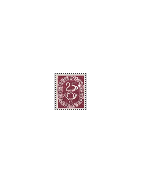 RFA, Timbre n° 17, Cor postal, Collection timbres Allemagne