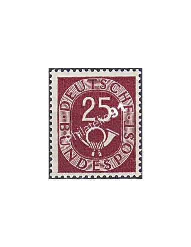 RFA, Timbre n° 17, Cor postal, Collection timbres Allemagne