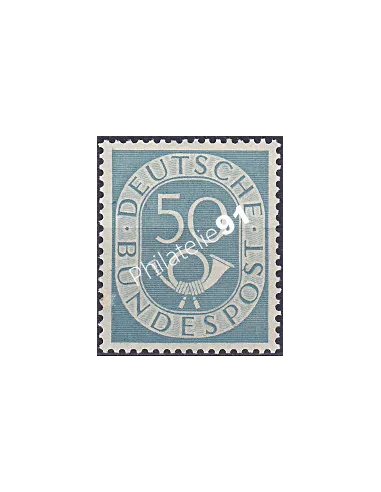 RFA, Timbre n° 20, Cor postal, Collection timbres Allemagne