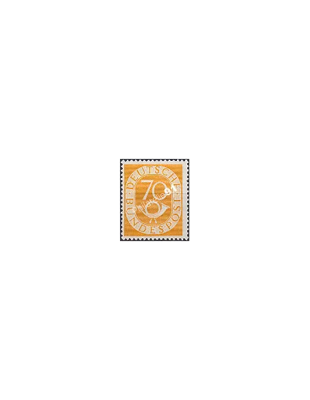 RFA, Timbre n° 22, Cor postal, Collection timbres Allemagne
