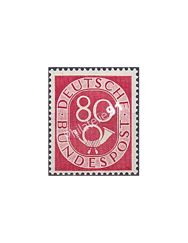 RFA, Timbre n° 23, Cor postal, Collection timbres Allemagne