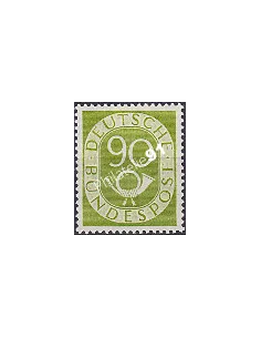 RFA, Timbre n° 24, Cor postal, Collection timbres Allemagne