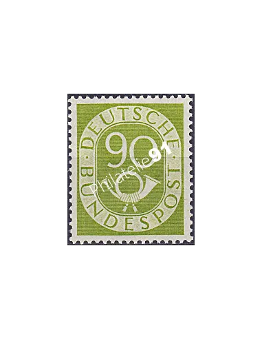 RFA, Timbre n° 24, Cor postal, Collection timbres Allemagne