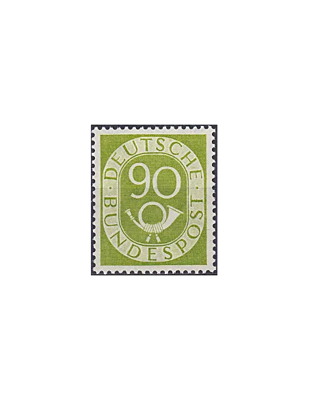 RFA, Timbre n° 24, Cor postal, Collection timbres Allemagne