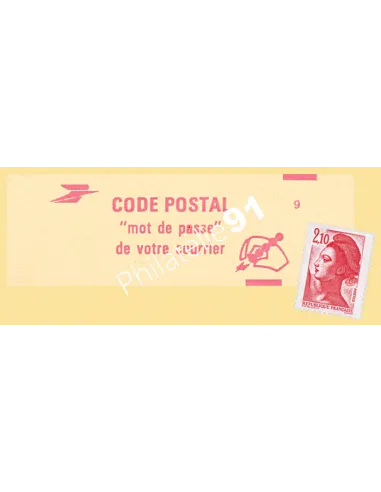 Carnet n° 2319-C2, Type Liberté, Collection timbre France