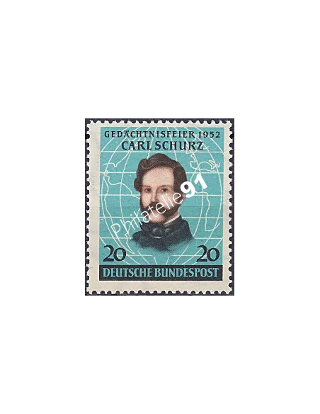 RFA, Timbre n° 41, Collection timbres Allemagne