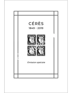 Bloc Cérès 1849-2019, Emission spéciale,collection timbres France