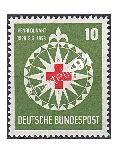 RFA, Timbre n° 50, Collection timbres Allemagne