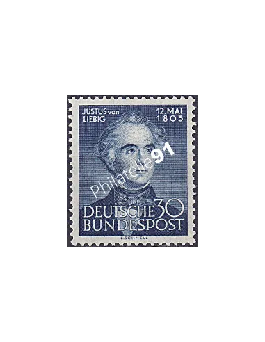 RFA, Timbre n° 52, Collection timbres Allemagne