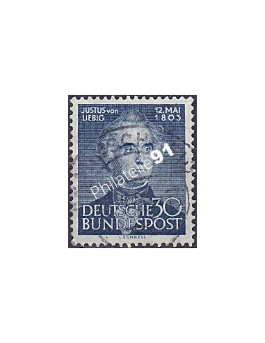 RFA, Timbre n° 52, Collection timbres Allemagne