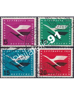 RFA, Timbre n° 81 à 84, Collection timbres Allemagne