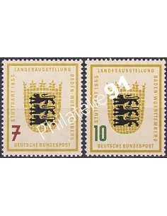 RFA, Timbre n° 89 à 90, Collection timbres Allemagne