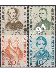 RFA, Timbre n° 98 à 101, Collection timbres Allemagne