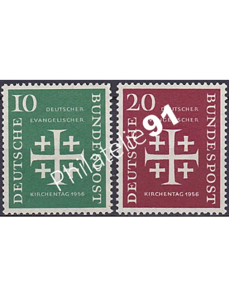 RFA, Timbre n° 109 à 110, Collection timbres Allemagne