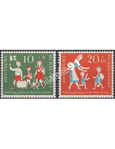 RFA, Timbre n° 129 à 130, Collection timbres Allemagne