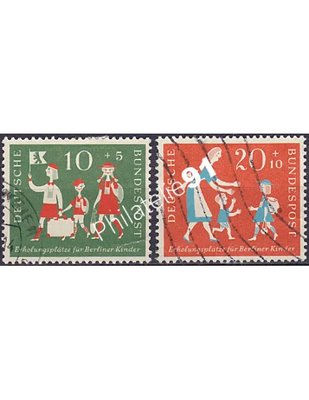 RFA, Timbre n° 129 à 130, Collection timbres Allemagne